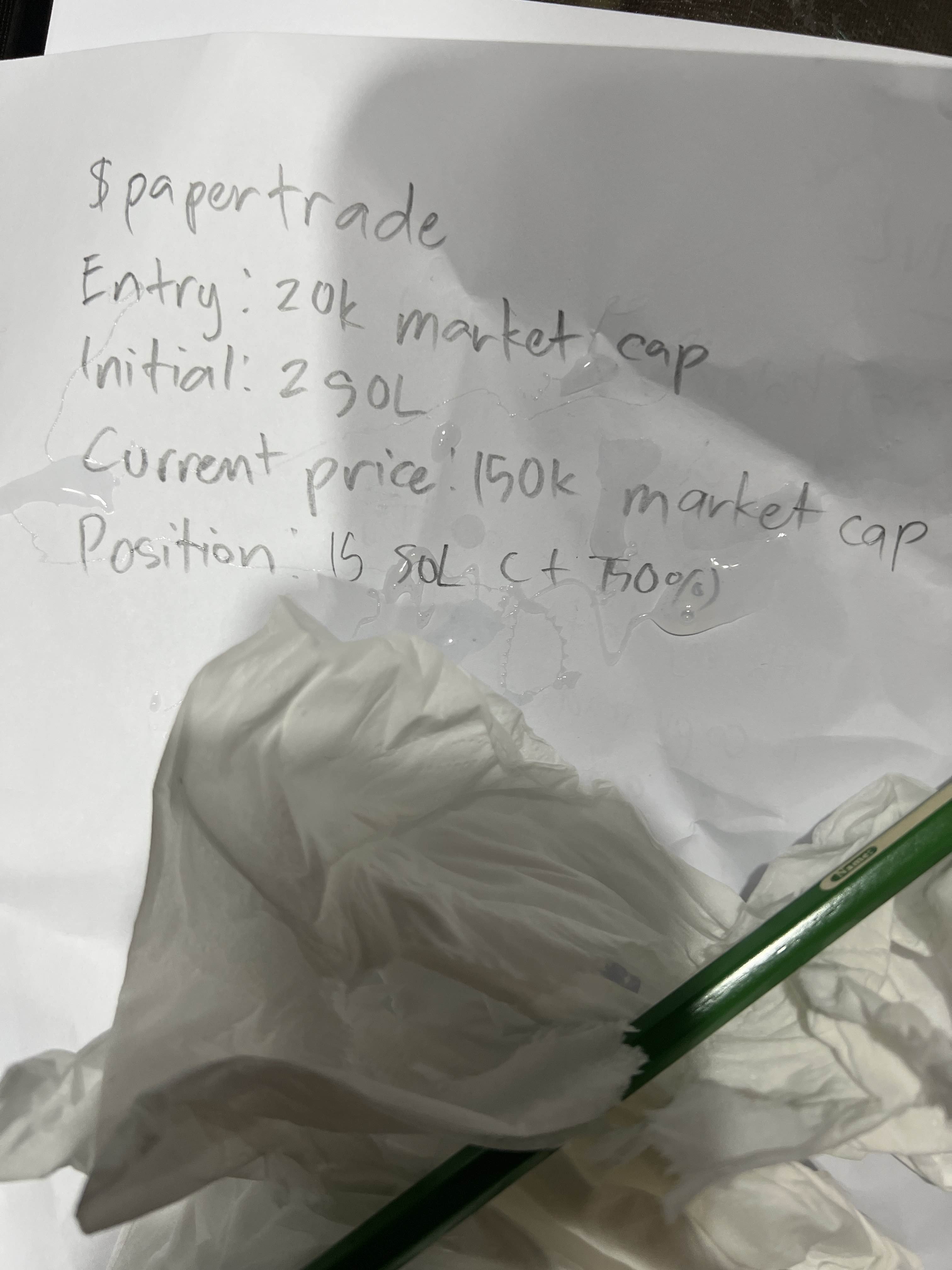 Paper Trade Example 2