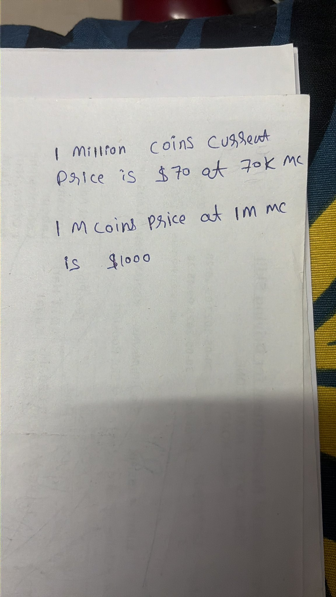 Paper Trade Example 4